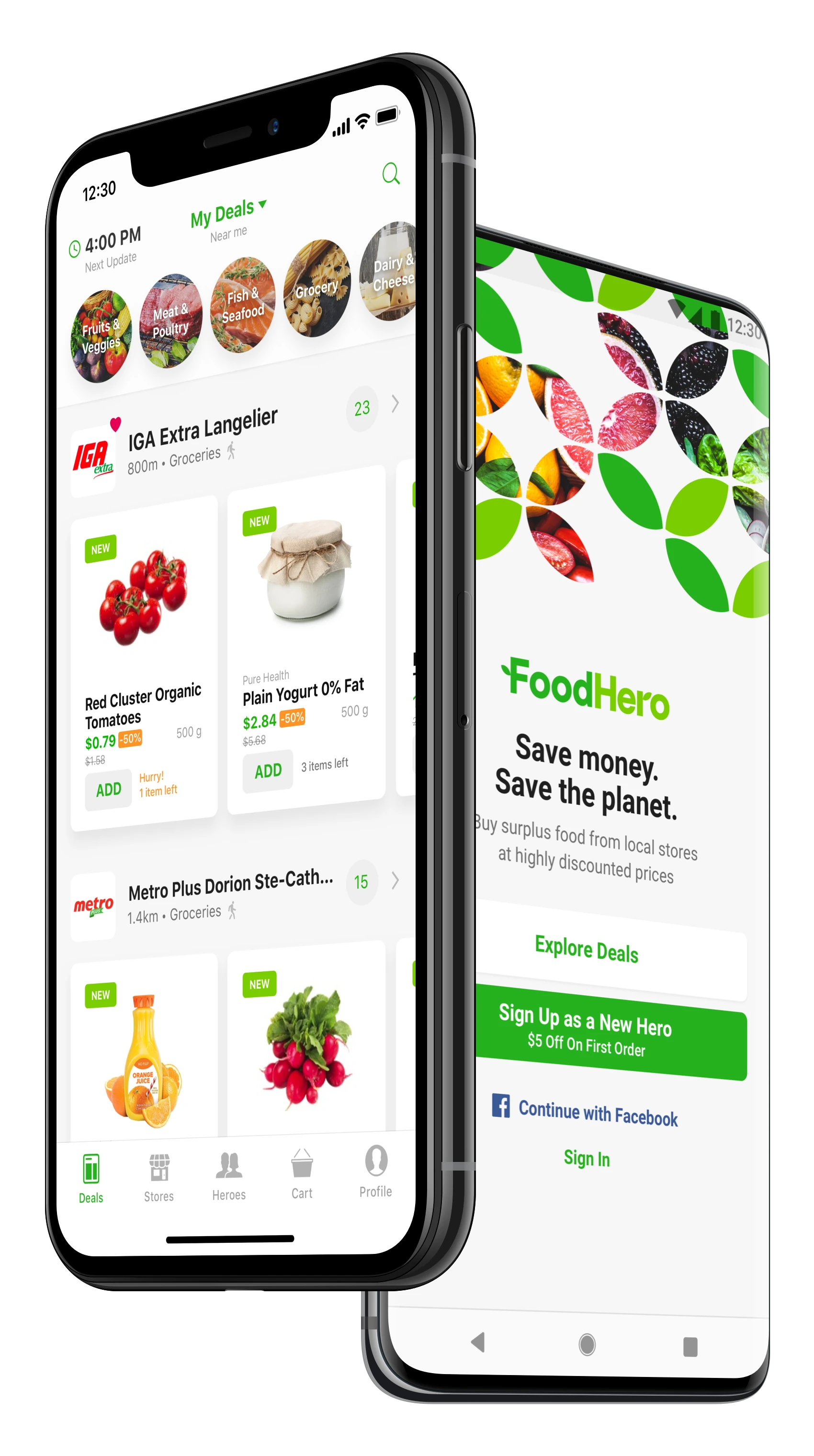 FoodHero app cover